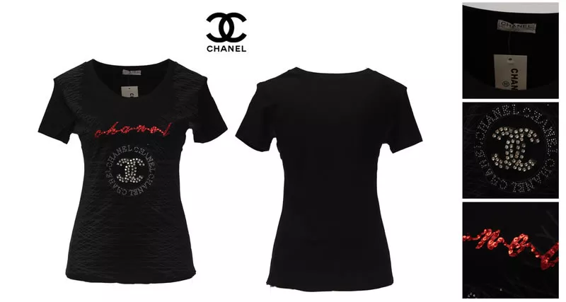 Летом Chanel женщин футболку оптовая и розничная 3