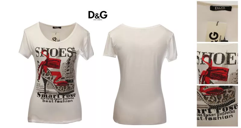 Dolce & Gabbana женщин Летние футболки оптом и в розницу 3