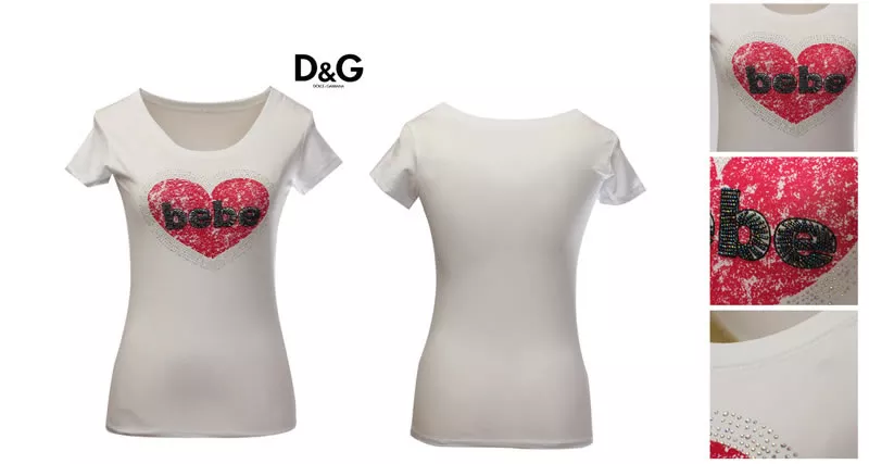 Dolce & Gabbana женщин Летние футболки оптом и в розницу 5